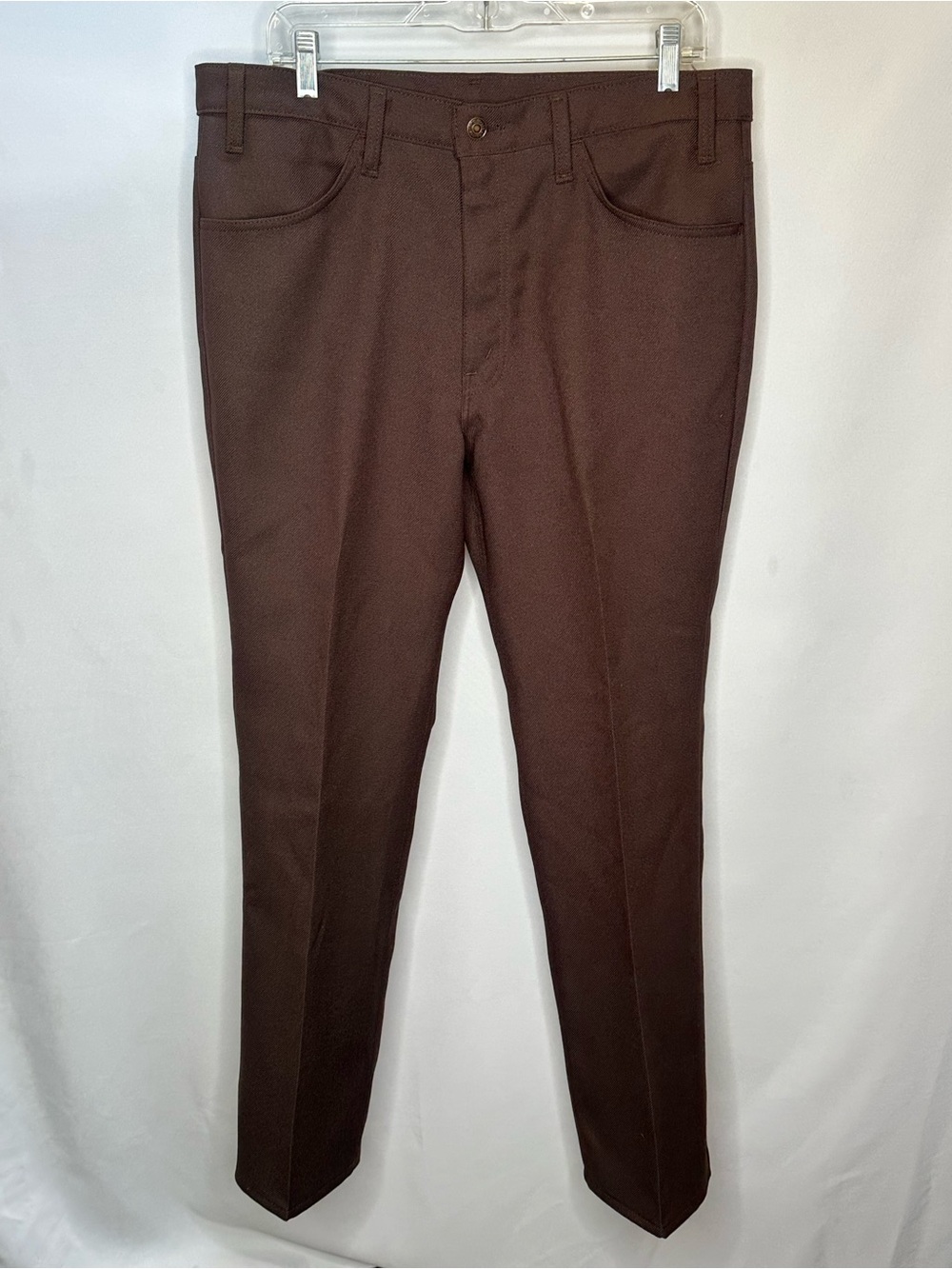 Vintage Levi’s 517 Sta-Prest Brown 10517 W36 L30 USA Made